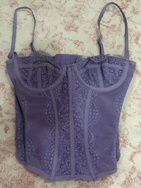 Urban Outfitters Lavender Corset